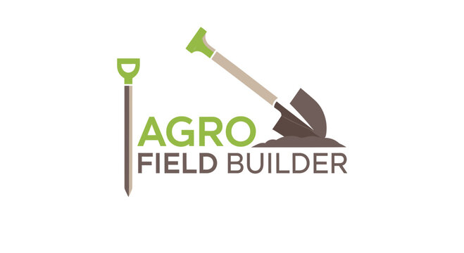 Agro Field Builder Logo Design.