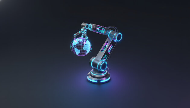 AI powered robot learning system with adaptive neural intelligence