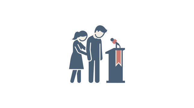 Supporting a Nervous Public Speaker Before the Speech