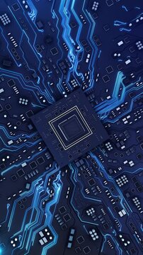 Electronic Pathway Data Flow Chipset Technology System chipset data flow, system connectivity advanced computing architecture, digital processing environment, innovation technology visuals engineering