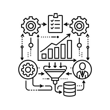 Business Process Management Workflow and Data Analysis with Gears and Graph