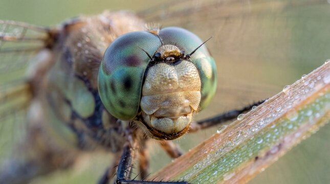 dragonfly close up