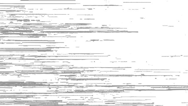 Glitchy distorted digital noise pattern with horizontal lines and pixels abstract background