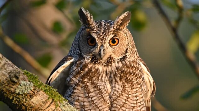 great horned owl