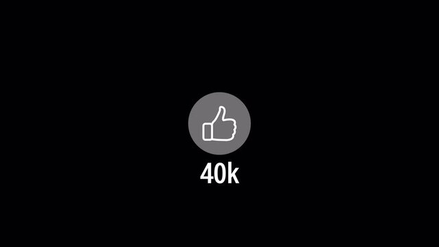 0 to 50k like counting with alpha channel