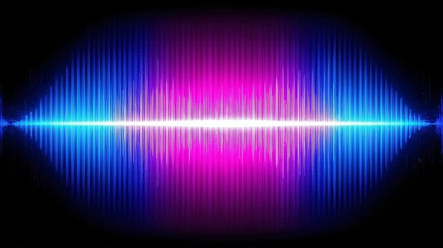 Seamless loop signal waveform alignment, high contrast data synchronization visualization.