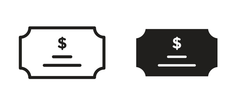 Bonds icon symbol, black style vector icons pack