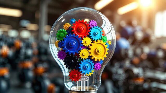 Executing creative ideas an innovative workshop in an industrial environment