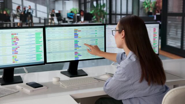 Medical Billing Analyst Reviews Patient Records