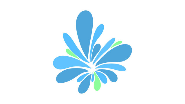Gemini said

A beautiful nature illustration featuring a white flower on a blue background and a blue floral bouquet isolated on white with spring butterflies for a wedding card decoration design