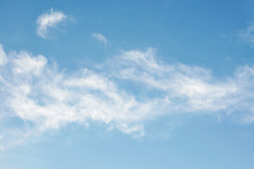 Obraz premium blue sky with clouds