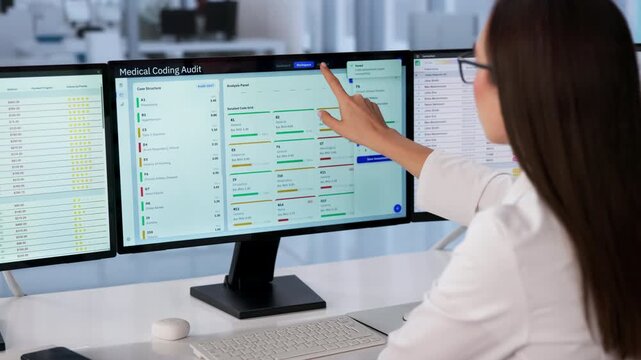 Medical Coder Reviews Clinical Claims Accuracy