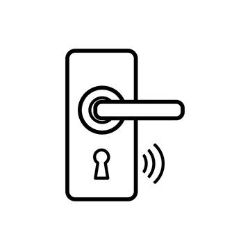 Smart Digital Door Lock Icon
