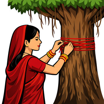 Vat Savitri Vat Puja Vat Pournima Top Selling Best Selling Vrat Katha Inspired Festival Artwork