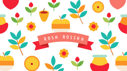 Colorful autumn leaves and acorn wreath with a happy thanksgiving banner © Devili