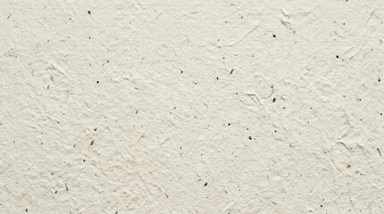 Fototapeta premium High-quality recycled paper texture background with visible natural fibers and organic flecks clean off-white parchment paper surface for design eco friendly recycled background parchment