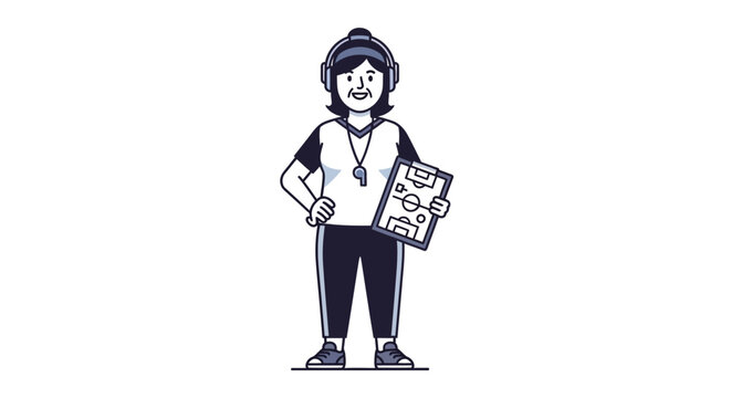 Delivery man with a package.