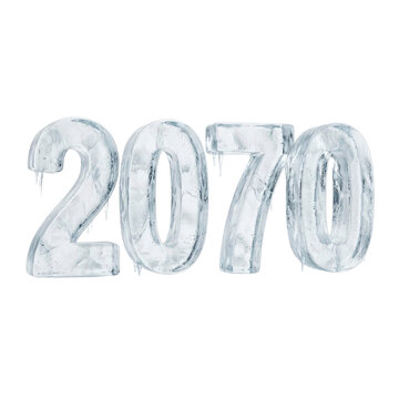 2070 ice numbers with icicles