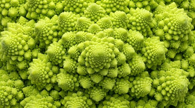 Romanesco Broccoli Fractal Pattern