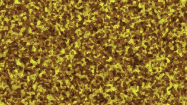 Abstract military animated texture. Loop animation. Transforming camouflage pattern. Fabric pattern with Green and dark brown color. Smooth fluid effect.
