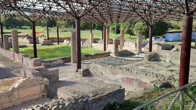Atripalda - Resti di una villa romana nell'Antica Abellinum