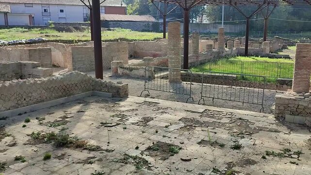 Atripalda - Resti di una domus romana nell'Antica Abellinum