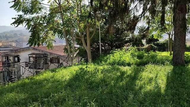 Atripalda - Scorcio dell'Area Archeologica dell'Antica Abellinum dall'ingresso