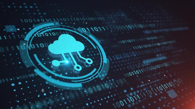 Code cloud computing digital concept.