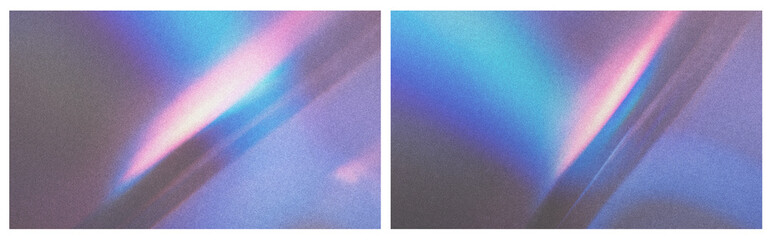 Naklejka na ściany i meble Vintage distressed old photo light leaks and film grain dust and scratches texture overlay with vignette border. Dirty grunge analog 8k 16:9 retro effect background