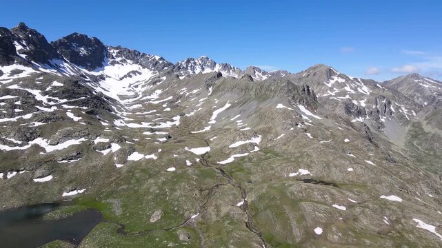 Glacial lakes are lakes formed in bowls called cirques formed by glacial erosion. They occur when the geographical depressions that begin to form due to melting glaciers are filled with water.