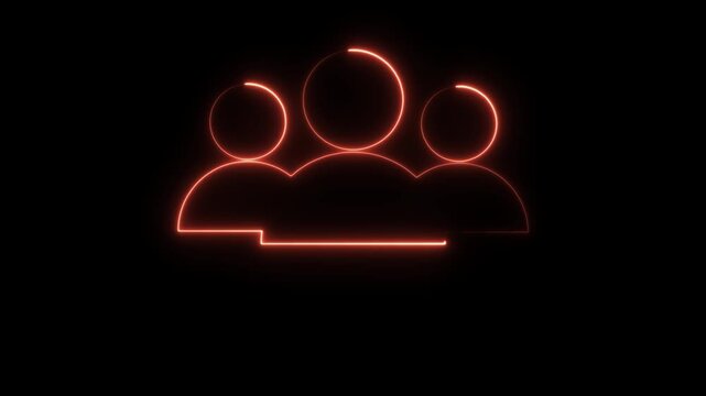 Neon Green User Group Icon,Neon Red User Group Icon,Blue Search Icon,Neon White User Group Icon,Green User Group Icon