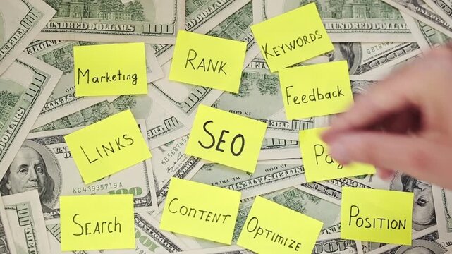 SEO optimization notes, Economics and finance