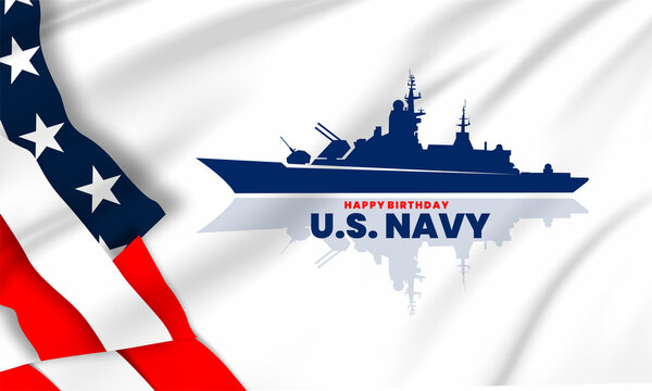Celebrating U.S. Navy Day &ndash; October 13 Tribute Design