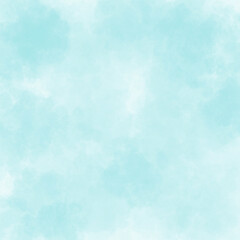 Obraz premium Abstract blue watercolor background with light texture 