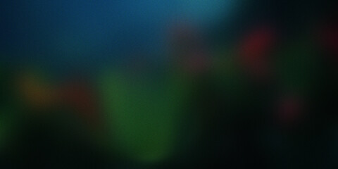Fototapeta premium Dark Abstract with Soft Green and Red Blurs background