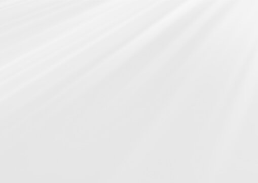 Minimalist white background with soft diagonal shadows and light rays.