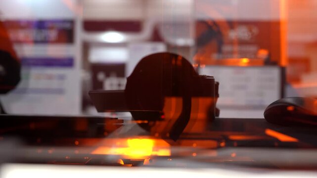 Smart Manufacturing Plant Featuring Robotic Assembly Line