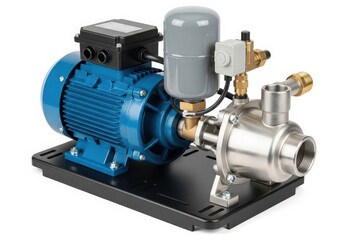 Fototapeta premium 3d model of a complex mechanical assembly with internal structures and components isolated on white background