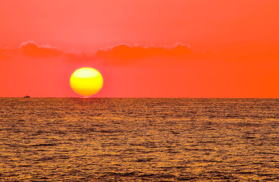 Sunset in Crete