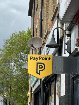 London, England
April 16, 2026
PayPoint sign