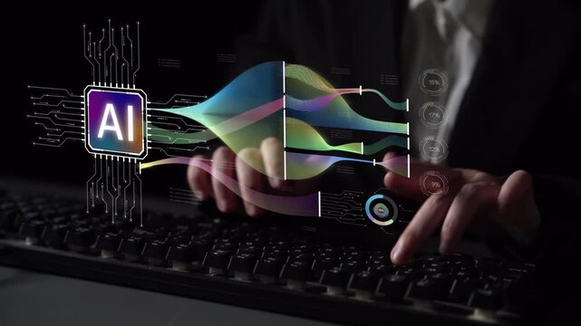 AI Assistant Brain Processor with LLM Technology, Big Data, Machine Learning, Generative AI for Business Support, Future Agentic AI Technology and Artificial Intelligence Prompt Engineering. Muxer