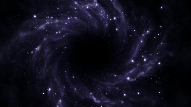 ダークマター宇宙の虚空 &ndash; 深淵のマクロ抽象映像
