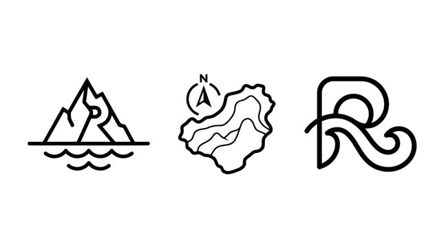 Minimalist Outdoor Adventure Logo Designs