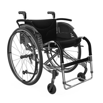 Wheelchair Isolated