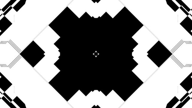 Black and white 3D illustration of a man with a flag and puzzle map design featuring vector business icons and a silhouette symbol