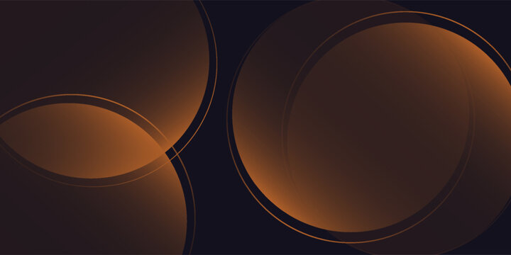 Small light cicle spot. Curve line, cosmic galaxy space concept. Festive BG for social media, birthday party invitation, presentation, wallpaper background