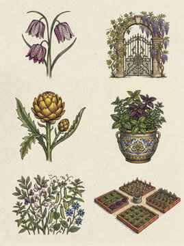 italian sping gardening