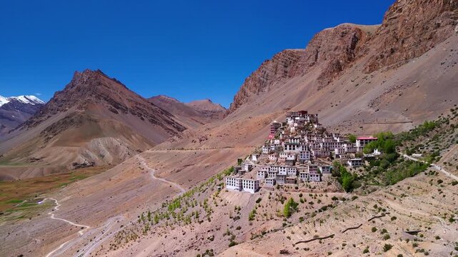 key monastery of spiti valley