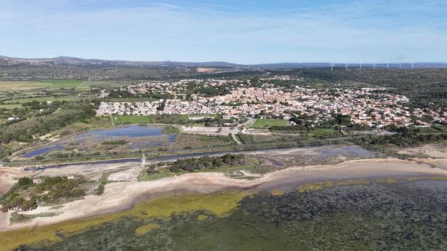La Palme , commune fran&ccedil;aise, situ&eacute;e dans le sud-est du d&eacute;partement de l'Aude en r&eacute;gion Occitanie ( 11480) . 