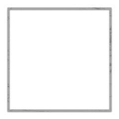 Obraz premium Gray square frame png glitch effect